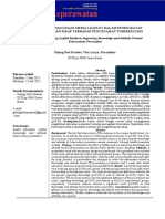 Efektifitas Penggunaan Media Leaflet Dalam Peningkatan Pengetahuan Dan Sikap Terhadap Pencegahan Tuberkulosis