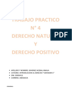 Derecho natural vs positivismo