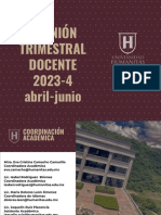 Junta Docente 2023-4
