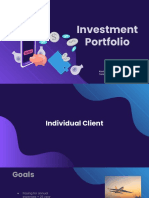 Investment Portfolio: Kevin Van Gent, Santiago Salinero, Teresa Maroño, Daniel Yebra