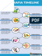 Infografia Timeline: Lorem Ipsum 1