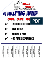 aHelpingHand Flyer 12-2018