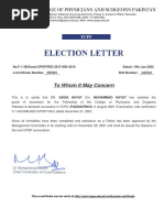 Election Letter