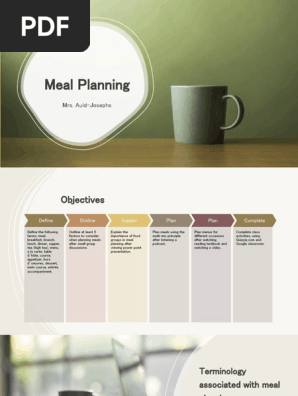 Meal Planning 