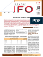 L'Artisanat Dans Les Pays: Répartition Des Entreprises Artisanales Par Activité Économique Au 31.12.2005