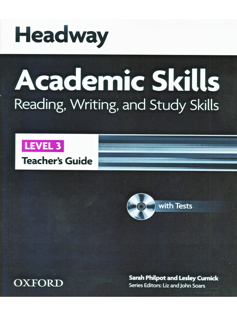Headway academic skills 3 reading writing and study skills teacher