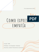 Como Expresar Empatía