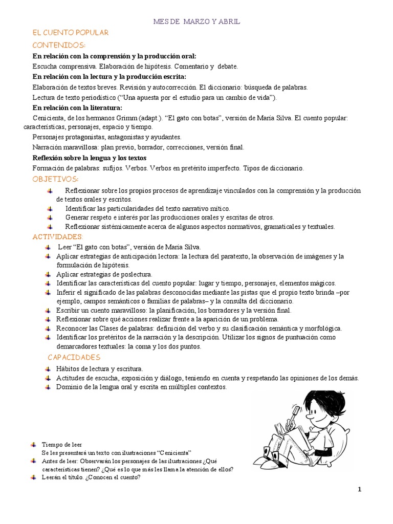 Actividades de Lengua para Quinto Grado | PDF | Diccionario | Verbo