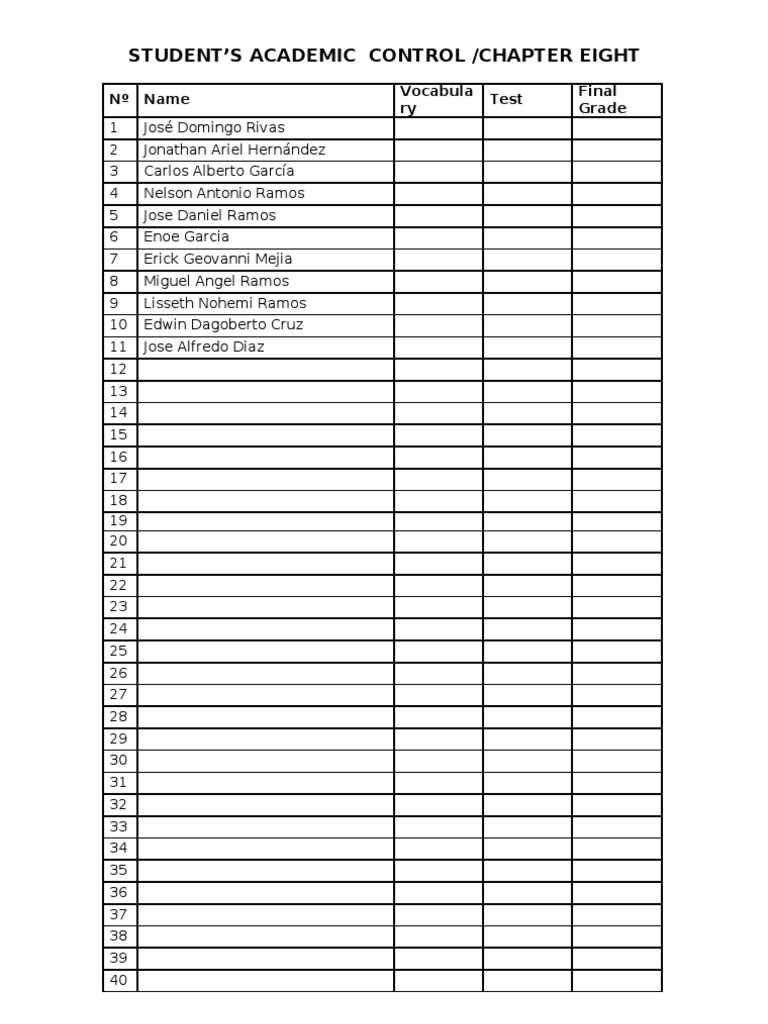 Student Academic Control Records | PDF