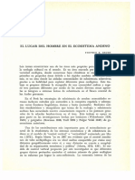 El Lugar Del Hombre en El Ecosistema Andino: Andes Constituyen