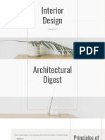 Interior Design Magazine Study