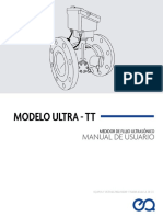Manual de Instalación y Operación Medidor Ultrasónico Ultra TT