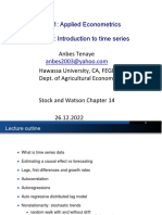 Lec10v11 Introduction To Time Series