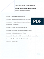 Projeto de Lei Complementar 7 - 2022 - Anexos Plano Diretor