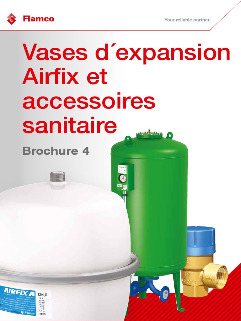 Vase d'expansion sanitaire - Airfix A - 25 Litres - Flamco 2..