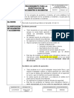 Pehs. 03 - Procedimiento para La Investigacion de Accidentes e Incidentes