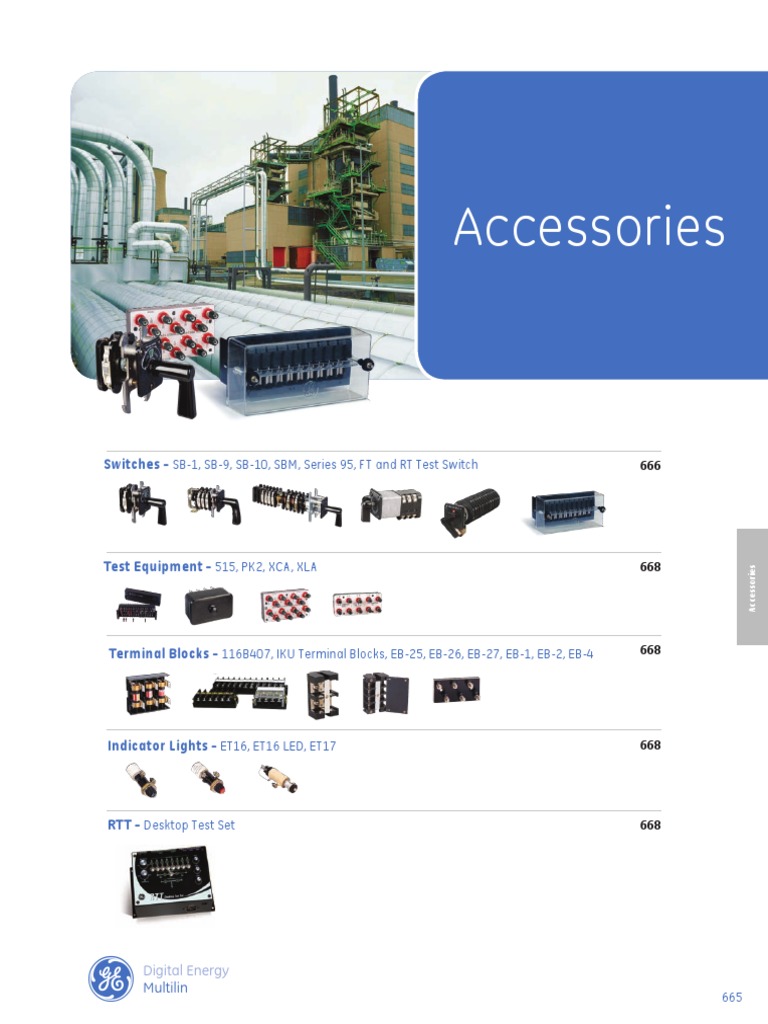 Accessories | PDF | Switch | Electrical Connector