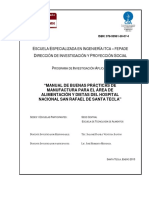 12 - Manual de Buenas Prácticas de Manufactura para El Área de Alimentación y Dietas Del Hospital