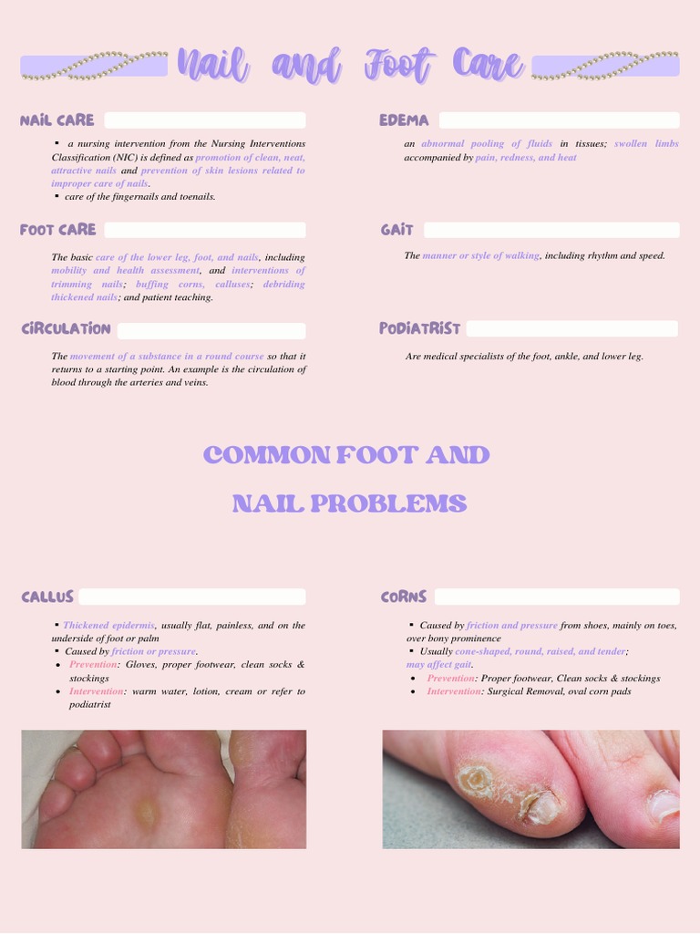 Nail and Foot Care Download Free PDF Nail (Anatomy) Foot
