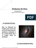 Los Atributos de Dios