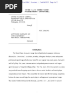 DOJ v. Activision