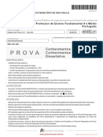 Prova: Conhecimentos Gerais Conhecimentos Específicos Dissertativa