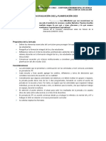 Jornada de Evaluación 2022 y Evaluación 2023