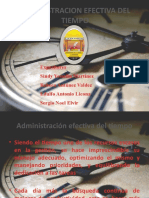 Administracic3b3n Efectiva Del Tiempo