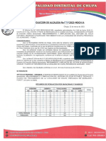 Resolucion de Aprobacion de Padron Chupa