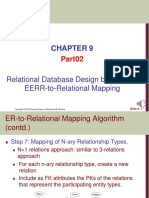 Relational Database Design by ER-and EERR-to-Relational Mapping