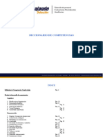 Diccionario de Competencias