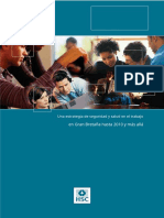 En Gran Bretaña Hasta 2010 y Más Allá: Una Estrategia de Seguridad y Salud en El Trabajo