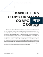 12 - DANIEL LINS - O DISCURSO DO CORPO SEM ÓRGÃOS.pdf