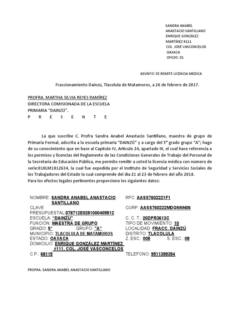 Licencia Medica PDF