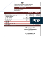 Rekapitulasi: Dinas Perindustrian Dan Perdagangan