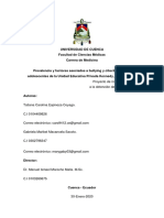 Proyecto de Investigación.