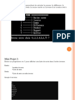 Mini Projet 1
