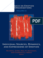 (Research On Emotion in Organizations Volume 9) Research On Emotion in Organiza