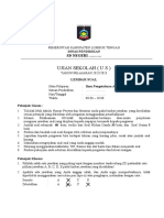 Soal Us Ipa SD 2023