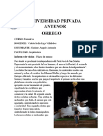 Universidad Privada Antenor Orrego: Informe de Visita: Plaza de Armas