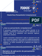 Masterclass Pensamiento Computacional: Fundamentos de Programación en Python