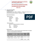 2.3.1 Informe Del Residente