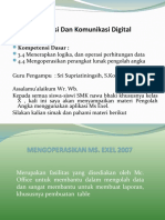 Simulasi Dan Komunikasi Digital: Kompetensi Dasar