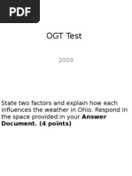 Download OGT Science Test Review by ecwilli SN63612385 doc pdf