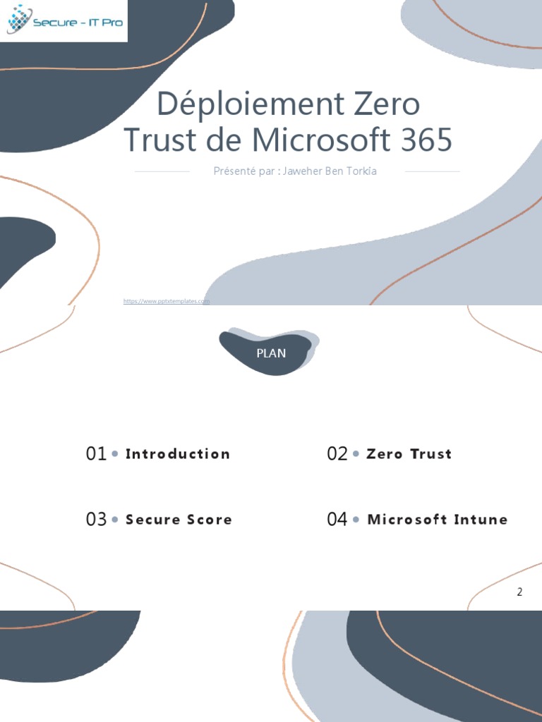 Déploiement Zero Trust pour Microsoft 365 | PDF | Microsoft | Sécurité