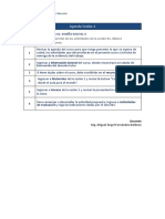 Agenda Sesión 1: Antes de Iniciar El Desarrollo de Las Actividades de La Sesión 01, Deberá Seguir Los Siguientes Pasos