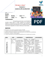 Proyecto N 1. MATEMATICA