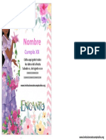 Invitaciones de Encanto para Cumpleanos Powerpoint 5