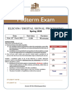 Midterm Exam Questions