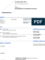 Perfil Jonathan Isaac Alcor Xón Bachiller Computación